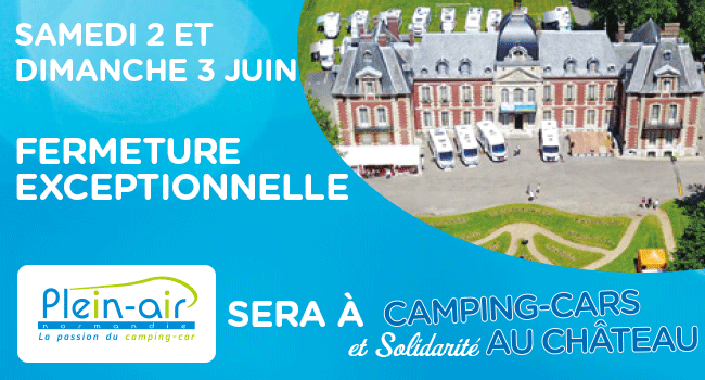 Fermeture exceptionnelle le 2 et 3 juin 2018