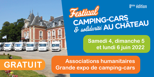 Festival camping-cars et solidarité - 4, 5, 6 juin 2022