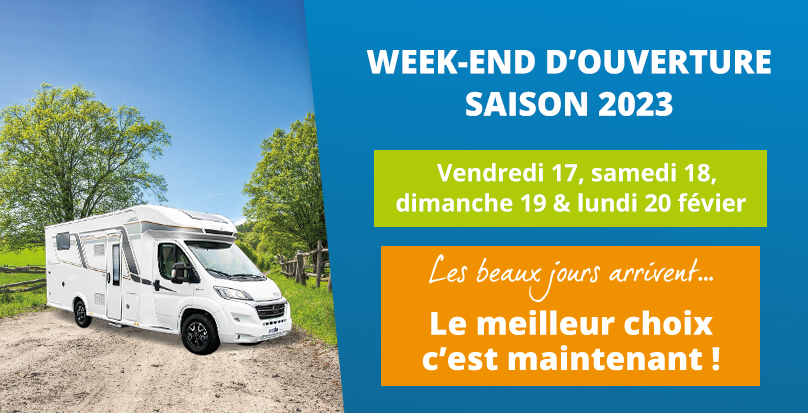 Ne manquez pas le week-end d'ouverture de la saison !