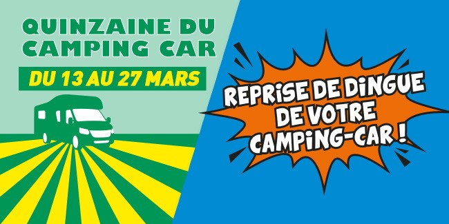 La Quinzaine du camping-car : des offres exceptionnelles !