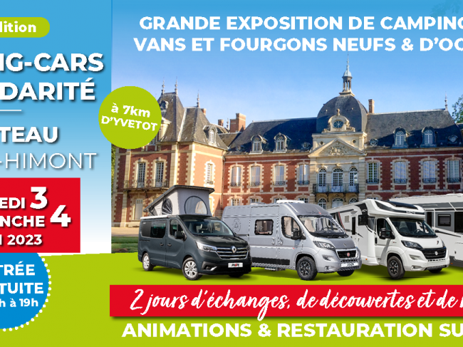 Festival camping-cars et solidarité - 3 et 4 juin 2023