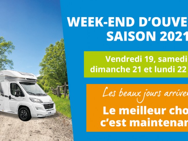 [Invitation] Week-end d'ouverture saison 2021 !