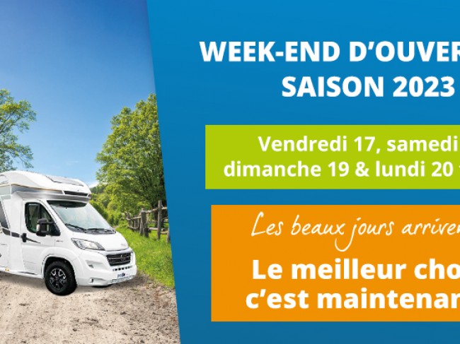 Ne manquez pas le week-end d'ouverture de la saison !