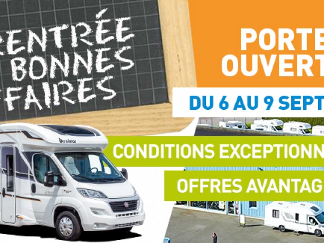 Portes ouvertes : la Rentrée des Bonnes Affaires !